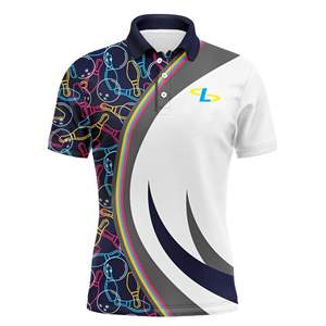 Polos Estampados para Hombre con Diseño de Transferencia Térmica - Product Image 1
