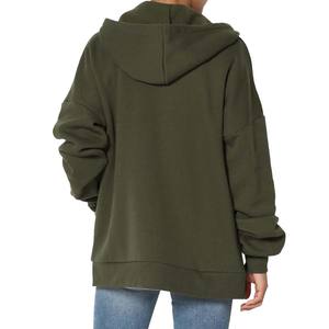 เสื้อฮู้ดซิปสำหรับผู้หญิง แฟชั่นสาวๆ ออกกำลังกาย แฟชั่นฤดูใบไม้ร่วง เสื้อฮู้ดทันสมัย - Product Image 2