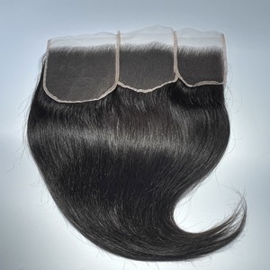 Extensions de cheveux humains vierges vietnamiens HD Lace Closure 4x4 à 7x7, perruques en dentelle HD Lace Frontal 100% naturelles - Product Image 3