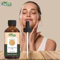 Huile de graines d'amarante biologique 100% pure, huile essentielle naturelle pour les soins de la peau et la santé, emballage personnalisé OEM/ODM, prix bas