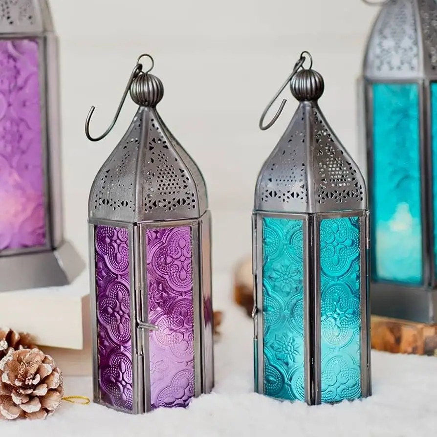 New Arrival Design Moroccan Lanterns Shiny Metal Lantern For Hotels Restaurants And Home Interior Decoration