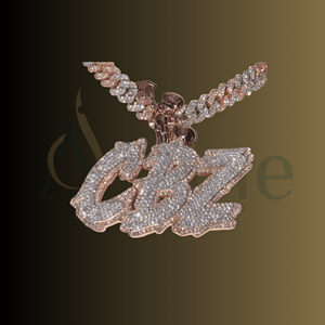 Iced Out Lab Grown Diamant Pendentif Hommes Personnalisé Hip Hop Style 925 Argent Vvs Diamant Chaîne Pendentif Fine Jewelry - Product Image 1