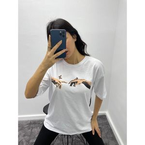 T-shirt Papillon - Blanc - Product Image 1