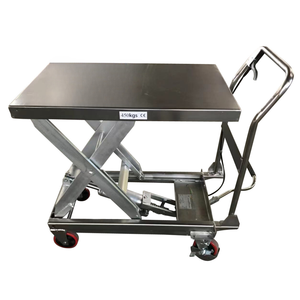 Table élévatrice à ciseaux en acier inoxydable de 450 kg avec levage de 890 mm, catégorie de produit : tables élévatrices à ciseaux - Product Image 1