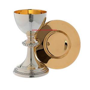 Ciborium ทองเหลืองขัดเงาดีไซน์เนอร์งานฝีมือโลหะพรีเมี่ยม - Product Image 2