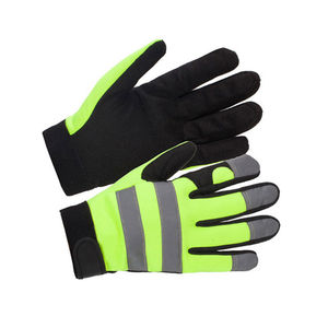 Gants de moto personnalisés unisexes toutes saisons confortables en cuir PU imperméable avec grip durable pour hommes et femmes - Product Image 2