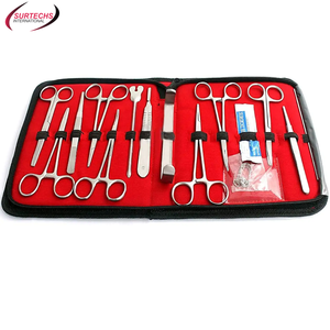 Vente en gros Kit de dissection pour étudiants en biologie médicale Kit de dissection chirurgicale Surtechs en acier inoxydable - Product Image 1