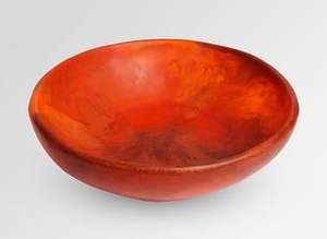 Bol en résine pleine, fait main, de qualité supérieure, coloré et personnalisable, avec base, pour chocolat, bonbons, friandises et bijoux - Product Image 6