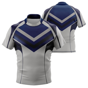 Diseño profesional Hombres Rugby Jersey Uniformes Set Personalizado Nuevo estilo Sublimación completa Poliéster Hecho Deportes Rugby Uniforme - Product Image 1