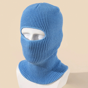 Pasamontañas de invierno personalizado, máscara de esquí, gorro de un agujero, venta al por mayor, raperos bandidos, Unisex, adultos, 100% algodón, transpirable, impermeable, personalizado - Product Image 3