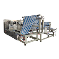 Machine de pliage de nappe de Table en plastique PP Non tissé jetable entièrement automatique