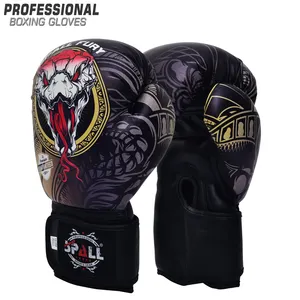 Fury Boxing Gloves Hand Protection for Muay Thai MMA Martial Arts Fitness Kickboxing Sparring and Training by SPALL