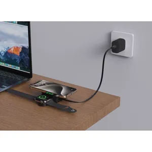 Goleta Caricabatterie Wireless Sostenibile da 15W, Power Bank Promozionale, Gadget - Product Image 2