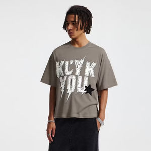 T-shirt en coton inodore pour hommes, imprimé sur mesure, pour les rassemblements entre amis |   Personnalisation OEM/ODM disponible - Product Image 2