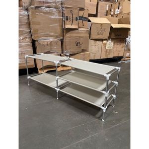 Scarpiera in ferro espandibile a 5 livelli e resistente per scarpe regolabili e impilabili Organizer per la conservazione dei mobili del soggiorno - Product Image 3