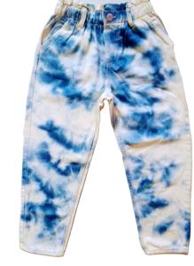 Vaqueros vaqueros rectos informales de alta calidad para niñas, transpirables, ecológicos, cómodos, a bajo precio, al por mayor, 100% - Product Image 2