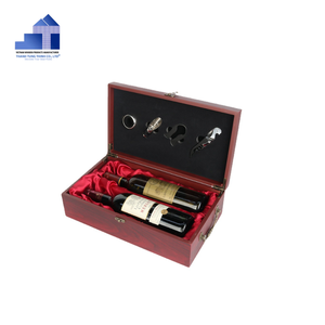 Nuevo Diseño: venta al por mayor de cajas de madera de copa de vino de lujo personalizadas para embalaje de regalo de vino hechas en Vietnam - Product Image 3