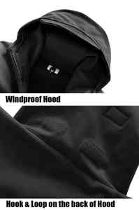 Veste Softshell de sport d'hiver 2025 personnalisée, chaude et tendance, avec col montant et logo frontal, écologique pour la randonnée hivernale - Product Image 4