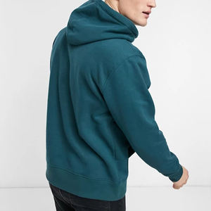Sweats à capuche pour hommes unisexe logo personnalisé vente en gros sweat-shirt en coton uni saison d'hiver polyester/coton - Product Image 2