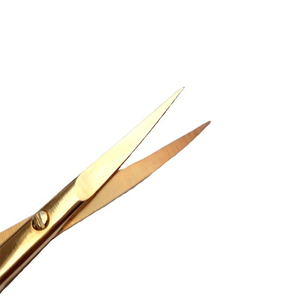 Top Quality Cuticle <b>Scissors</b> <b>Nail</b> <b>Scissors</b> Manicure Customized <b>Scissor</b> Good Quality 3.5 Inches Gold Finish Small <b>Scissor</b> - Product Image 6