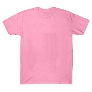 100% algodón pesado camiseta verano color sólido 230 G hombres blanco casual todo-fósforo cuello redondo otoño hombro manga corta - Product Image 1