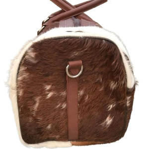 Ropa informal de alta calidad, cómoda bolsa de lona de cuero de vaca para adultos, nueva llegada, bolsa de lona de cuero de vaca de calidad Premium - Product Image 5