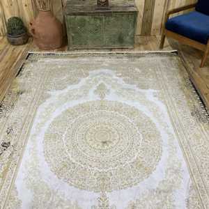 Tapis turc en laine écologique traditionnel de 6,4 x 9,9 pieds, grand format, patchwork vintage, avec envers en latex, noir - Product Image 4