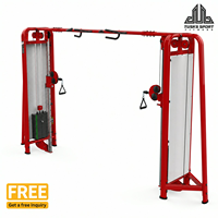 Crossover à câbles pour salle de sport commerciale, entraînement fonctionnel, club de fitness et studio – Appareil de musculation multifonction robuste