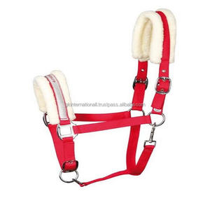 Top de nailon acolchado de doble capa para caballo, forro polar de alta calidad, con cuello Halter, a juego - Product Image 5