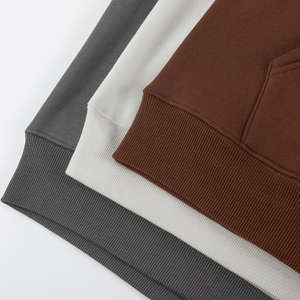 เสื้อฮู้ดใส่ได้ทั้งชายและหญิงเสื้อกันหนาวน้ำหนักเบามี280 GSM ผ้านุ่มสบาย - Product Image 5