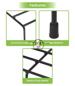 Lot de 10 supports pour plantes en fer uniques, faciles à nettoyer, porte-épices en métal et pots de fleurs pour la maison ou la cuisine - Product Image 4