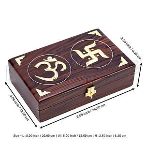 กล่องใส่เครื่องประดับไม้ธรรมชาติทำมือ ปรับแต่งได้ งานฝีมือช่างฝีมือผู้เชี่ยวชาญ สำหรับการปกป้องเครื่องประดับในระยะยาว ราคาขายส่ง - Product Image 2