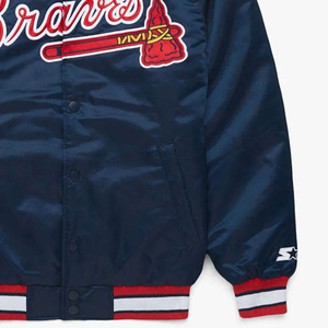 Chaqueta Bomber de Satén de Seda Verde Brillante de Alta Calidad para Hombre, Diseño Personalizado, Cierre de Botones a Presión con Ribete - Product Image 5