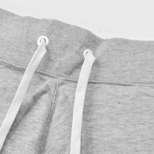 Vente en gros de pantalons de jogging d'été décontractés gris chiné pour hommes pantalons de survêtement légers avec motif droit pour le sport et le jogging - Product Image 3