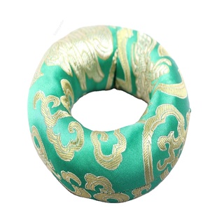 Cojín de punto de algodón 100% hecho a mano, almohada y posicionador de anillo hecho en Nepal para cuencos cantores, almohada funcional - Product Image 5
