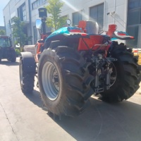 YTO moteur grand châssis 90HP Compact 4WD engrenage haute productivité tracteurs agricoles