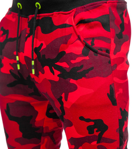 Pantalones Cargo informales antiarrugas con cordón transpirable para hombre, pantalones ligeros teñidos lisos para corredores, opción de talla grande OEM - Product Image 2