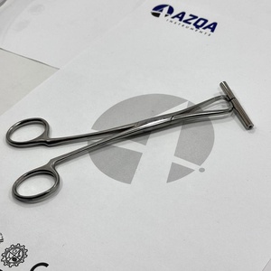 Pince à septum droite professionnelle en acier inoxydable 5,75 pouces, outil de piercing corporel de qualité studio supérieure - Product Image 1