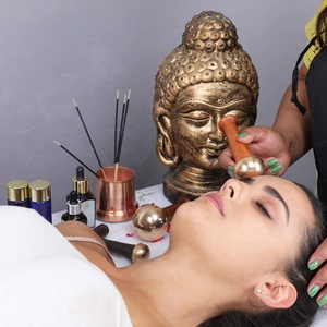 Kansa Wand Ayurveda Foot & Face Massager Ayurveda Bronze Massage - Product Image 3