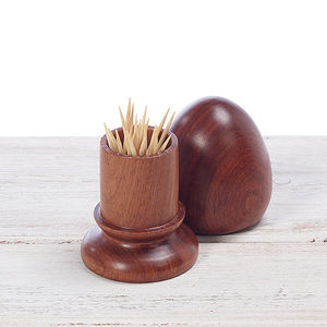 Simple Design <b>Toothpick</b> Dispenser Storage <b>Holder</b> Wooden <b>Toothpick</b> Box for Home Restaurant Cute Wooden <b>Toothpick</b> <b>Holder</b> - Product Image 2