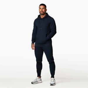 Pull à capuche unisexe personnalisé survêtement 100% coton surdimensionné grande taille logo imprimé hommes sweats à capuche survêtement - Product Image 1