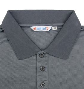 Polo de poliéster 100% para hombre al por mayor, Polo de golf deportivo de algodón diseñado a medida, Polo informal de talla grande de alta calidad de punto estampado - Product Image 3