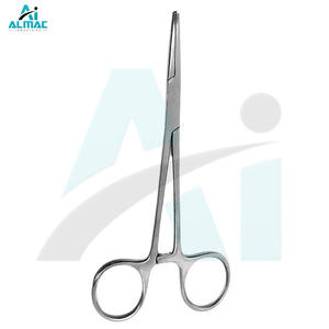 Fórceps Kelly personalizados de ALMAC, fórceps Kelly de acero duradero, abrazaderas quirúrgicas, instrumentos curvos y rectos, instrumento quirúrgico médico - Product Image 2