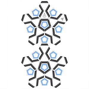 Ballon de football professionnel taille 5, thermocollé, imperméable, en PU, qualité match, pour l'entraînement sportif - Product Image 1