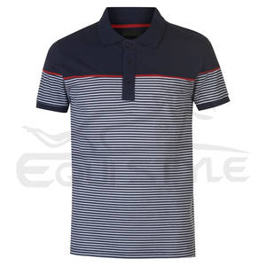 Polos en gros, respirants, en polyester et élasthanne, vêtements de sport, polos en jersey, design personnalisé, coupe ajustée, polos pour hommes - Product Image 1