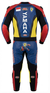 Combinaison de course professionnelle Ramaha pour homme, 1 pièce, en cuir de vache véritable/cuir de kangourou, sur mesure, avec combinaison intégrale/traje niveau 2 CE - Product Image 2