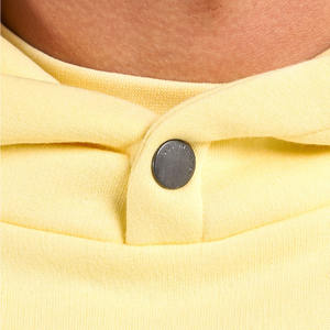 Sudadera con Capucha Retro Casual para Hombre, Corte Regular, con Logotipo Personalizado OEM, 450GSM, Felpa, Tinte Liso, Bordado, Diseño Sólido, Otoño Invierno - Product Image 4