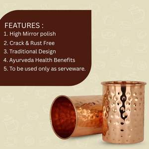 Koi, ventas directas de fábrica, 300ml, vaso o vaso para beber agua martillada de cobre puro, artículo de regalo Premium DE BODA corporativa - Product Image 2