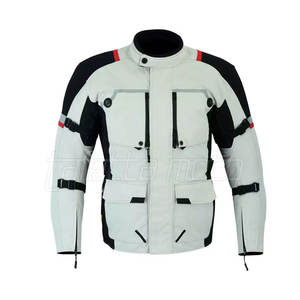 เสื้อแจ็คเก็ตมอเตอร์ไซค์แบบกันน้ำสำหรับขายส่ง ผลิตจากผ้าทอ ระบายอากาศได้ดี แห้งเร็ว ปรับแต่งได้ ประสิทธิภาพสูง สำหรับทุกเพศ ทุกฤดู เหมาะสำหรับเล่นกีฬา - Product Image 1