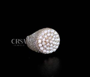 Bague circulaire en diamant de luxe Offre Spéciale pour une beauté et un style intemporels ou adaptée à des événements formels disponibles pour un approvisionnement mondial - Product Image 1